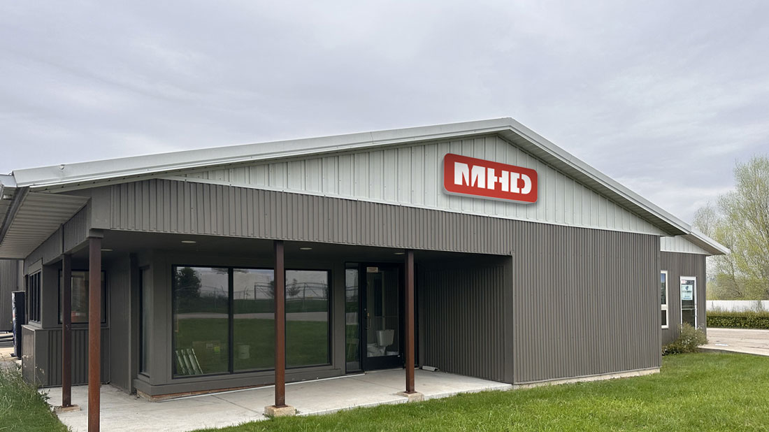 Midwest Heavy Duty external shot with new rendering of logo