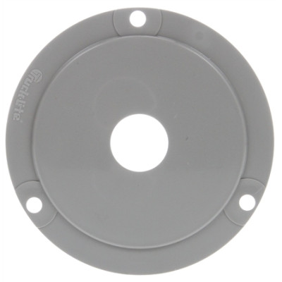 Image of 10 Series, Bracket Mount, Round, Gray, 3 Screw Bracket Mount from Trucklite. Part number: TLT-10133-4