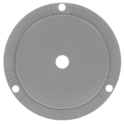 Image of 10 Series, Bracket Mount, Round, Gray, 3 Screw Bracket Mount from Trucklite. Part number: TLT-10136-4