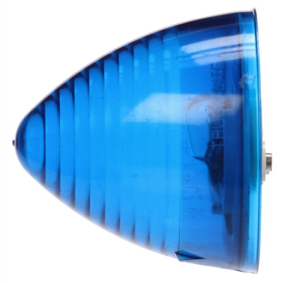 Image of 10 Series, Incan., Blue Beehive, 1 Bulb, M/C Light, PC, 12V from Trucklite. Part number: TLT-10203B4