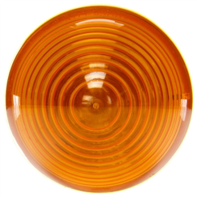 Image of 10 Series, Incan., Yellow Beehive, 1 Bulb, M/C Light, PC, 12V from Trucklite. Part number: TLT-10203Y4