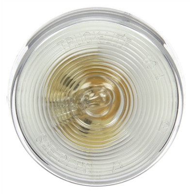 Image of 10 Series, Incan., 1 Bulb, Clear, Round, Utility Light, 24V from Trucklite. Part number: TLT-10204C4