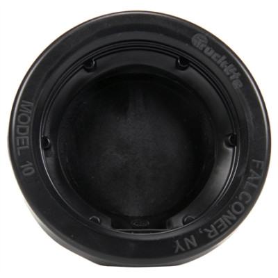 Image of Closed Back, Black Grommet For 10 Series Wide Groove And 2.5 in. Round Lights from Trucklite. Part number: TLT-10702-4