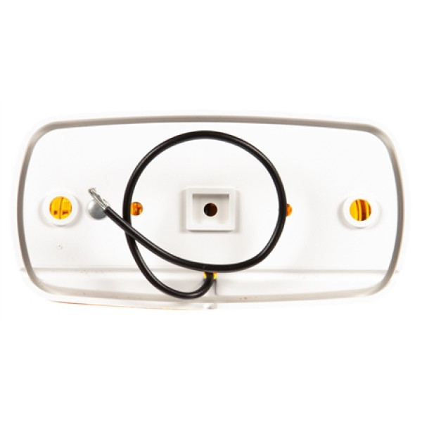 Image of Signal-Stat, Incan., Yellow Rectangular, 2 Bulb, Permastat, M/C Light, P2, Bracket, 12V, Bulk from Signal-Stat. Part number: TLT-SS1211A-3