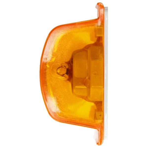 Image of 12 Series, Incan., Yellow Rectangular, 1 Bulb, M/C Light, PC, 12V from Trucklite. Part number: TLT-12200Y4