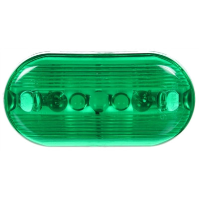 Image of Signal-Stat, Incan., Green Oval, 2 Bulb, M/C Light, P2, Bracket Mount, 12V from Signal-Stat. Part number: TLT-SS1259G-S