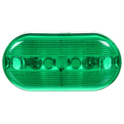 Image of Signal-Stat, Incan., Green Oval, 2 Bulb, M/C Light, P2, Bracket Mount, 12V from Signal-Stat. Part number: TLT-SS1259G-S