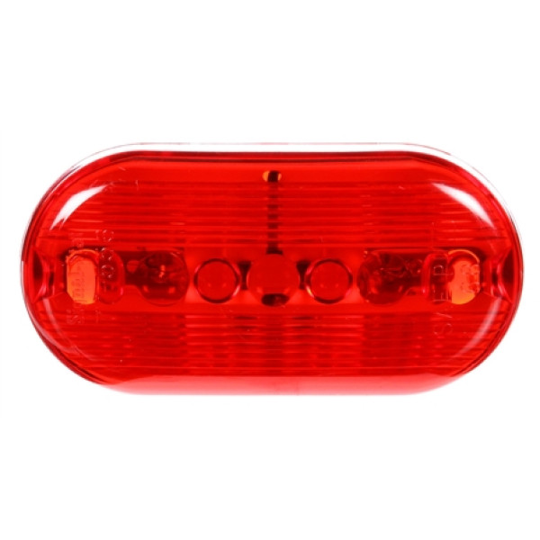 Image of Signal-Stat, Incan., Red Rectangular, 2 Bulb, M/C Light, P2, Bracket, 12V from Signal-Stat. Part number: TLT-SS1259-S