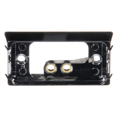 Image of 15 Series, Bracket Mount, 15 Series Lights, Rectangular, Chrome, 2 Screw Bracket Mount, Kit from Trucklite. Part number: TLT-15407-4