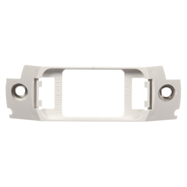 Image of 15 Series, Rail Mount, 15 Series Lights, Rectangular, White, 2 Screw Bracket Mount, Kit from Trucklite. Part number: TLT-15412-4