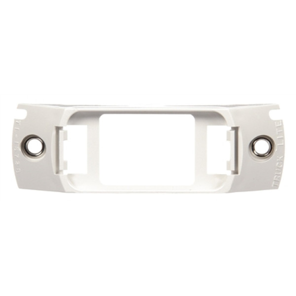 Image of 15 Series, Surface Mount, 15 Series Lights, Rectangular, White, 2 Screw Bracket Mount, Kit from Trucklite. Part number: TLT-15414-4