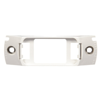 Image of 15 Series, Surface Mount, 15 Series Lights, Rectangular, White, 2 Screw Bracket Mount, Kit from Trucklite. Part number: TLT-15414-4