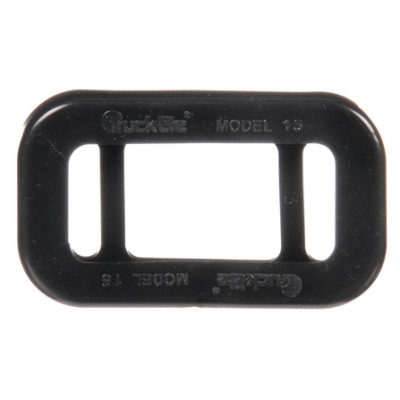 Image of Open Back, Black Grommet For 15 Series And 1.5 x 3 in. Rectangular Lights from Trucklite. Part number: TLT-15702-4