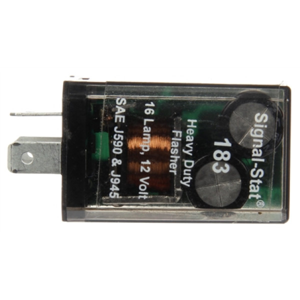 Image of 16 Light Electro-Mechanical, 70-120fpm, Flasher Module, 12V from Signal-Stat. Part number: TLT-SS183-S