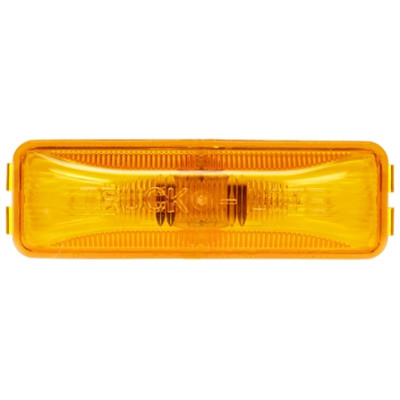 Image of 19 Series, Incan., Yellow Rectangular, 2 Bulb, Base, M/C Light, PC, 12V from Trucklite. Part number: TLT-19200Y4