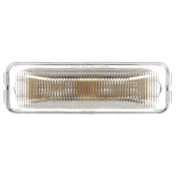 Image of Signal-Stat, LED, Clear/Yellow Rectangular, 4 Diode, M/C Light, P2, 12V from Signal-Stat. Part number: TLT-SS1961A-S