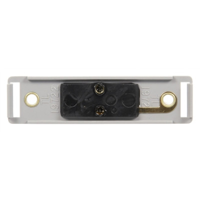 Image of 19 Series, Radius Base Mount, 19 Series Products, Rectangular, Gray, 2 Screw Bracket Mount from Trucklite. Part number: TLT-19722-4