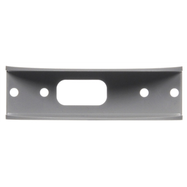 Image of 19 Series, Lights Guard Mount, 19 Series Products, Rectangular, Gray, 2 Screw Bracket Mount from Trucklite. Part number: TLT-19723-4