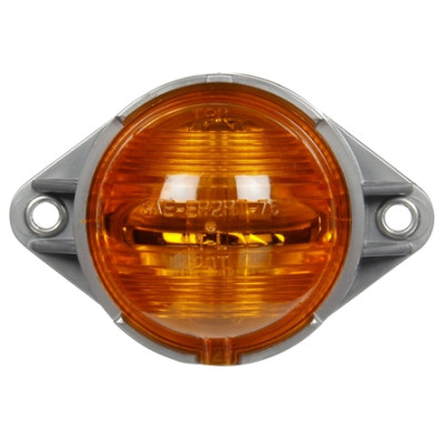 Image of Incan., Yellow Round, 1 Bulb, Side Turn Signal, Black Bracket, 12V, Kit from Trucklite. Part number: TLT-20310Y4