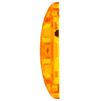 Image of Super 21, Incan., Yellow Rectangular, 1 Bulb, M/C Light, PC, 2 Screw, 12V, Kit from Trucklite. Part number: TLT-21001Y4