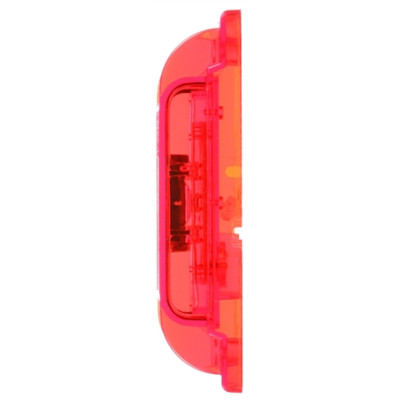Image of 21 Series, LED, Red Rectangular, 8 Diode, M/C Light, PC, 2 Screw, 12V, Kit from Trucklite. Part number: TLT-21075R4