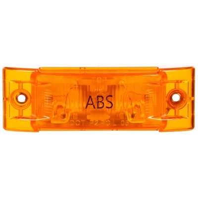 Image of Super 21, Incan., Yellow Rectangular, 1 Bulb, ABS, M/C Light, PC, 2 Screw, 12V from Trucklite. Part number: TLT-21210Y4