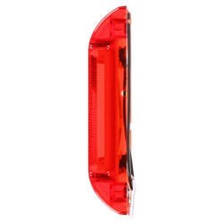 Image of Signal-Stat, Reflectorized, LED, Red Rectangular, 8 Diode, M/C Light, P2, 2 Screw, 12V from Signal-Stat. Part number: TLT-SS2150-S