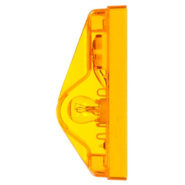Image of 22 Series, Incan., Yellow Rectangular, 1 Bulb, Side Turn Signal, 2 Screw, 12V, Kit from Trucklite. Part number: TLT-22002Y4