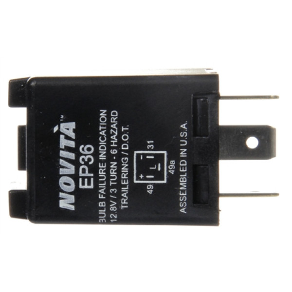 Image of 6 Light Electro-Mechanical, Flasher Module, 12V from Signal-Stat. Part number: TLT-SS266-S