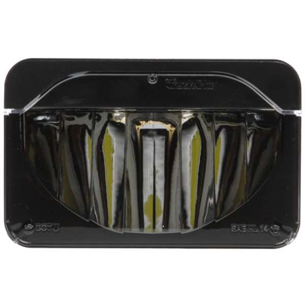 Image of 4"x 6" Rectangular LED, 12-24 V, High Beam, Headlight from Trucklite. Part number: TLT-27645C4