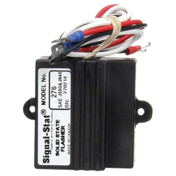 Image of 20 Light Alternating Flasher Heavy-Duty Solid-State, 80-100fpm, Flasher Module, 12V from Signal-Stat. Part number: TLT-SS276-S