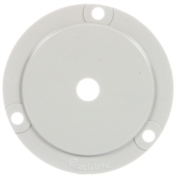 Image of 30 Series, Bracket Mount, 36 Series Lights, Round, Gray, 3 Screw Bracket Mount from Trucklite. Part number: TLT-30136-4