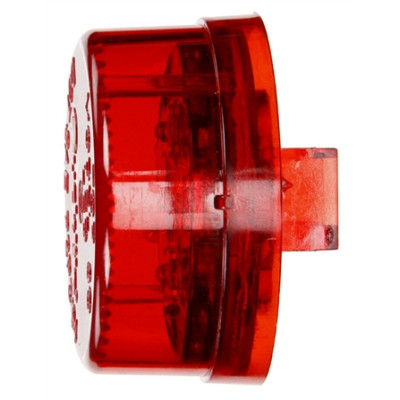 Image of 30 Series, LED, Red Round, 3 Diode, M/C Light, P3, 12-24V from Trucklite. Part number: TLT-30255R4