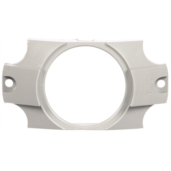 Image of 30 Series, Bracket Mount, 30 Series Lights, Round, Gray, 2 Screw Bracket Mount from Trucklite. Part number: TLT-30727-4