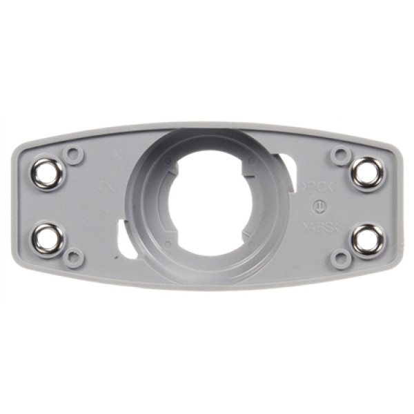 Image of 30 Series, Bracket Mount, 30 Series Lights, Round, Gray, 4 Screw Bracket Mount from Trucklite. Part number: TLT-30730-4