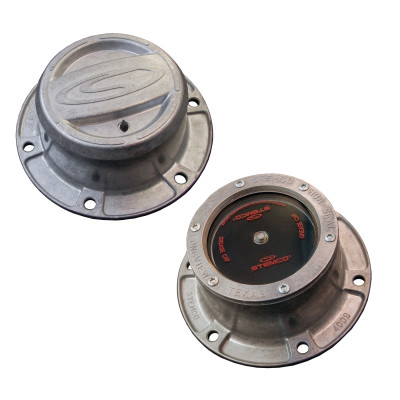 Image of SENTINEL GREASE HUB CAP from Stemco. Part number: STE-349-4095
