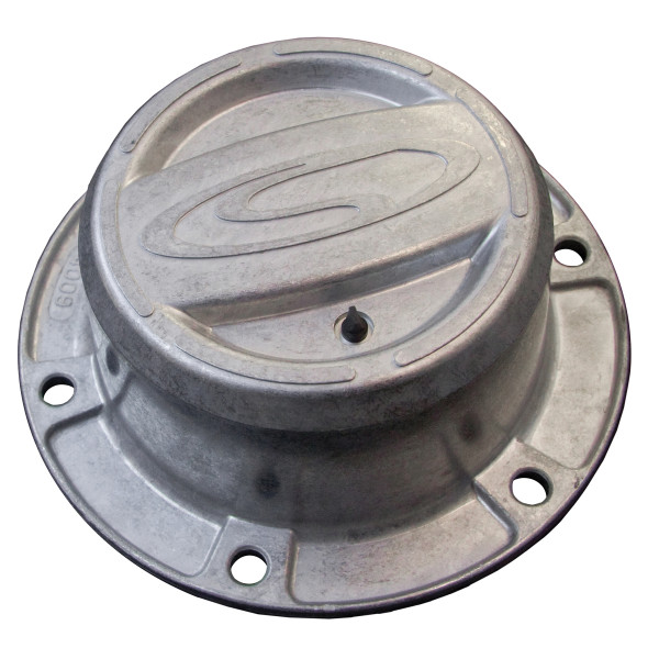 Image of GREASE HUB CAP W/DUCKBILL VENT from Stemco. Part number: STE-352-4009