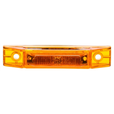 Image of 35 Series, LED, Yellow Rectangular, 7 Diode, M/C Light, ECE, 2 Screw, 24V from Trucklite. Part number: TLT-35209Y4