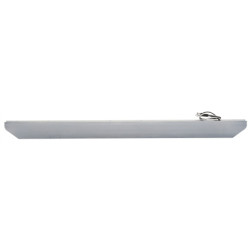 Image of 35 Series, 9" Centers, LED, Red, Rectangular, ID Bar, Silver, 12V, Kit from Trucklite. Part number: TLT-35741R4