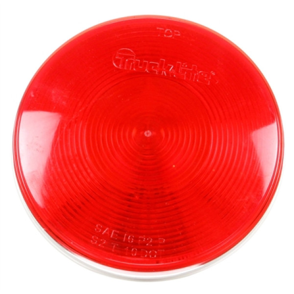 Image of 40 Series, Incan., Red, Round, 1 Bulb, S/T/T, PL-3, 12V, Bulk from Trucklite. Part number: TLT-40202R3