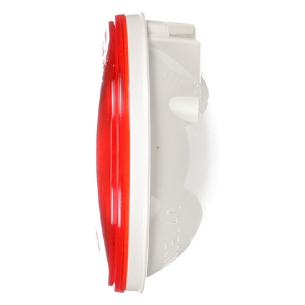 Image of 40 Series, Incan., Red, Round, 1 Bulb, S/T/T, PL-3, 12V from Trucklite. Part number: TLT-40202R4