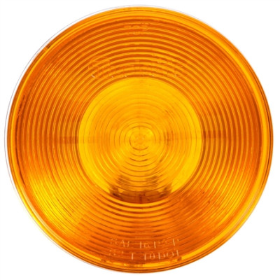 Image of 40 Series, Incan. 1 Bulb, Clear Back, Round, F/P/T, 12V from Trucklite. Part number: TLT-40206Y4