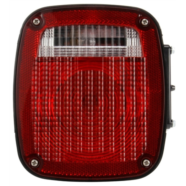 Image of Freightliner, Acrylic, LH, Combination Box Light, 3 Stud, License Light from Signal-Stat. Part number: TLT-SS4024Y106-S