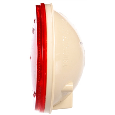 Image of 40 Economy, Incan., Red, Round, 1 Bulb, S/T/T, Reflectorized, PL-3, 12V from Trucklite. Part number: TLT-40285R4