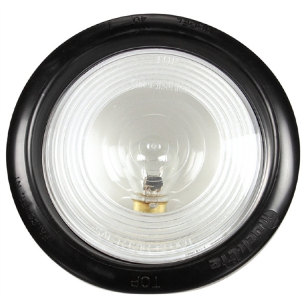 Image of 40 Series, Incan., 1 Bulb, Round, Back-Up Light, Black Grommet, 12V, Kit, Bulk from Trucklite. Part number: TLT-40306-3