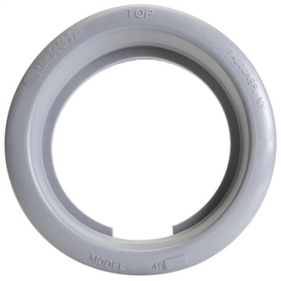 Image of Open Back, Gray Grommet For 40, 44 Series And 4 in. Round Lights from Trucklite. Part number: TLT-40701-4