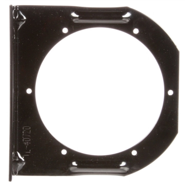 Image of 40 Series, Bracket Mount, 4 in Diameter Lights, Round, Black, 2 Screw Bracket Mount, Bulk from Trucklite. Part number: TLT-40720-3