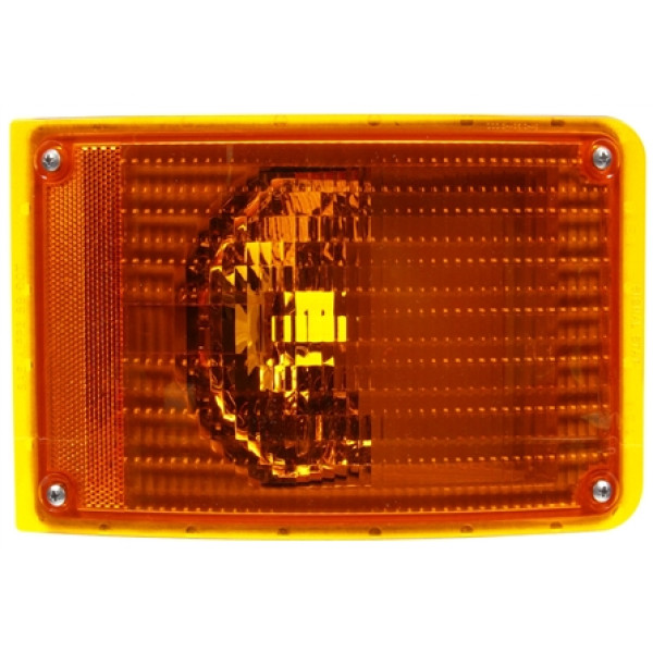 Image of Signal-Stat, Incan. 1 Bulb, Navistar, Rectangular, F/P/T, 4 Screw, 12V from Signal-Stat. Part number: TLT-SS4097A-S