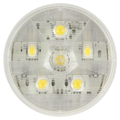 Image of 44 Series Multipurpose 4 in. Round LED Flood Light, 6 Diode, 12V, Pallet from Trucklite. Part number: TLT-44304CP