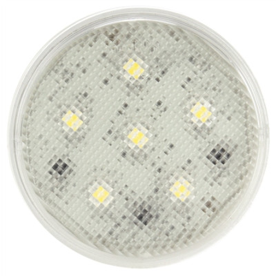 Image of Super 44, LED, 6 Diode, Clear, Round, Dome Light, 12V from Trucklite. Part number: TLT-44308C4